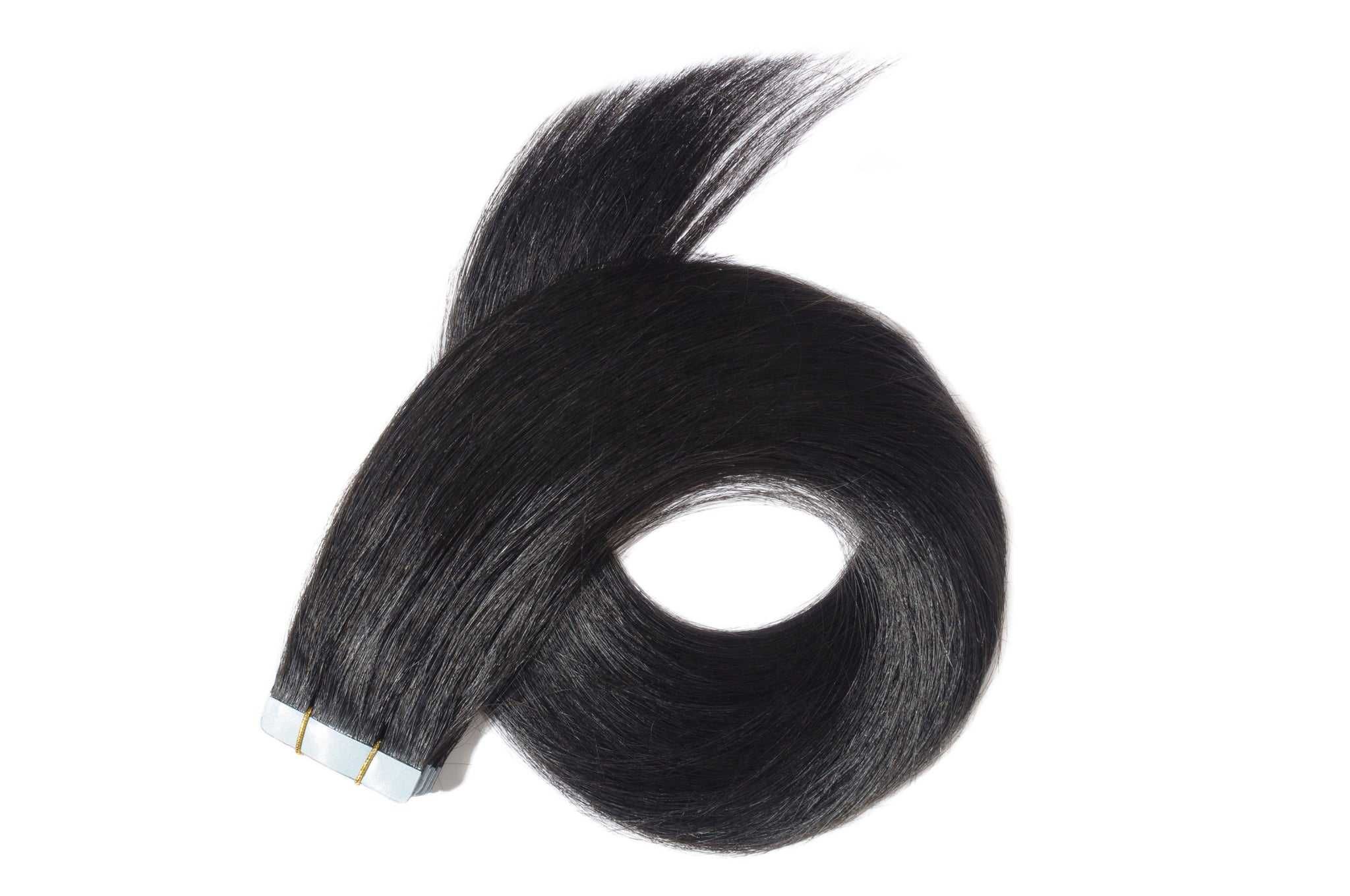 włosy naturalne europejskie kanapki TAPE ON IN/OFF 40 sztuk 45 cm