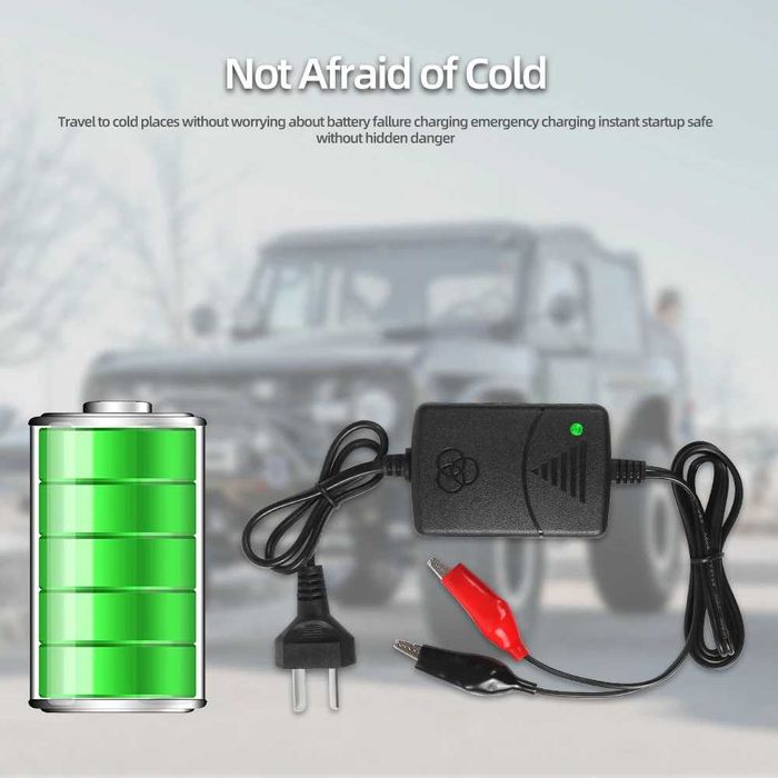 Carregador baterias 12V Carro autocaravana moto mota LED NOVO