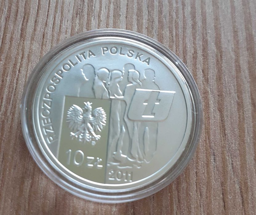 10 zł 30. Rocznica Powstania NZS srebro 2011