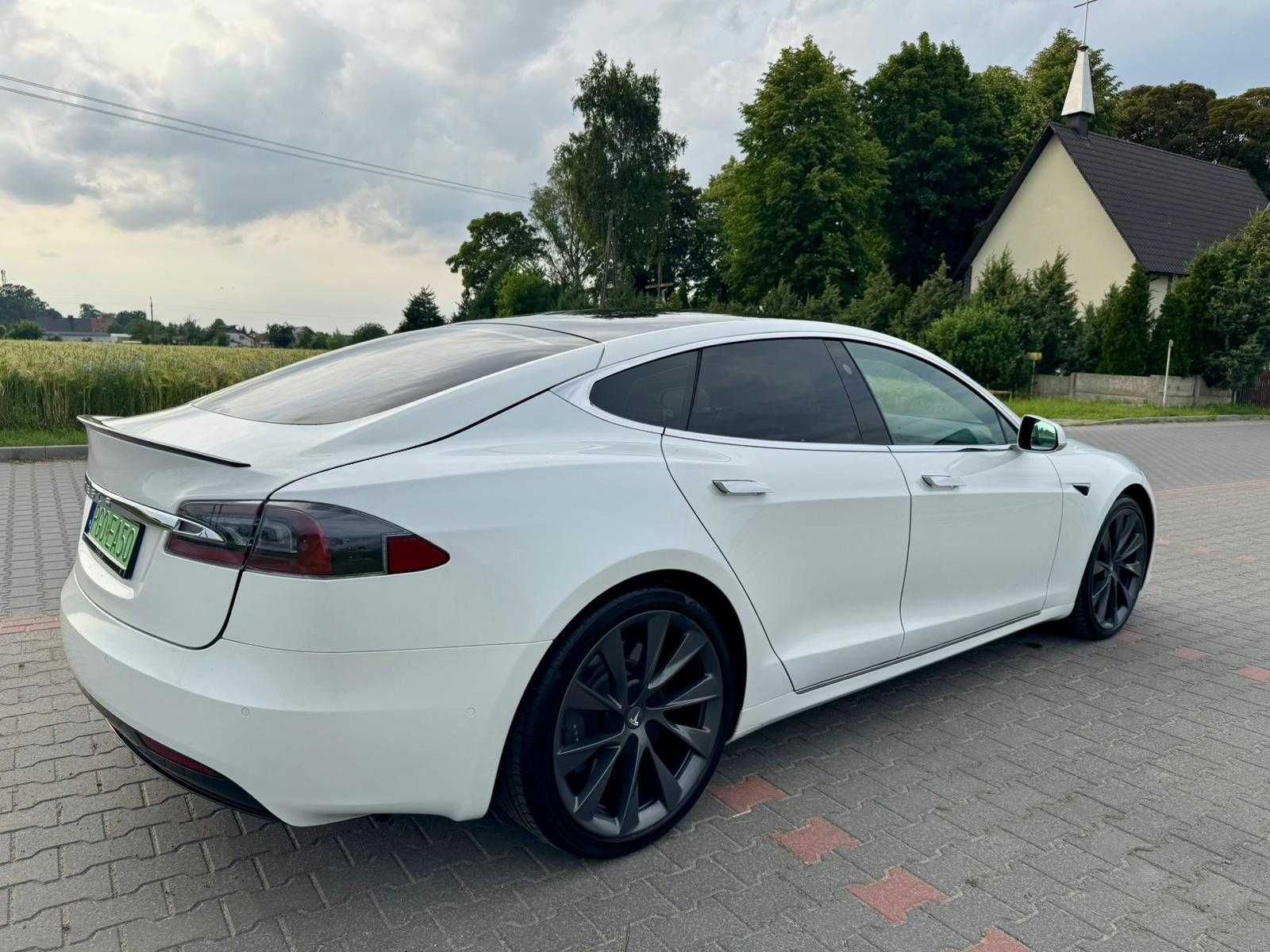 Tesla Model S 100D LR, DualMotor , Biała Perła, Zamiana