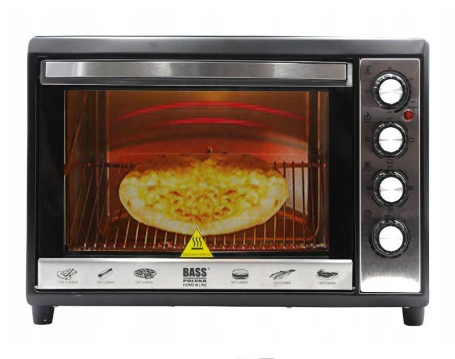Polski PIEKARNIK 4w1 Elektryczny Termoobieg 230V Rożno Grill SUSZARKA