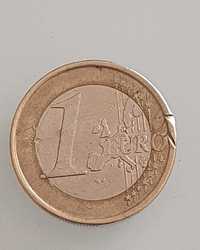 1 euro 1999 Bélgica  com  defeito cunhagem