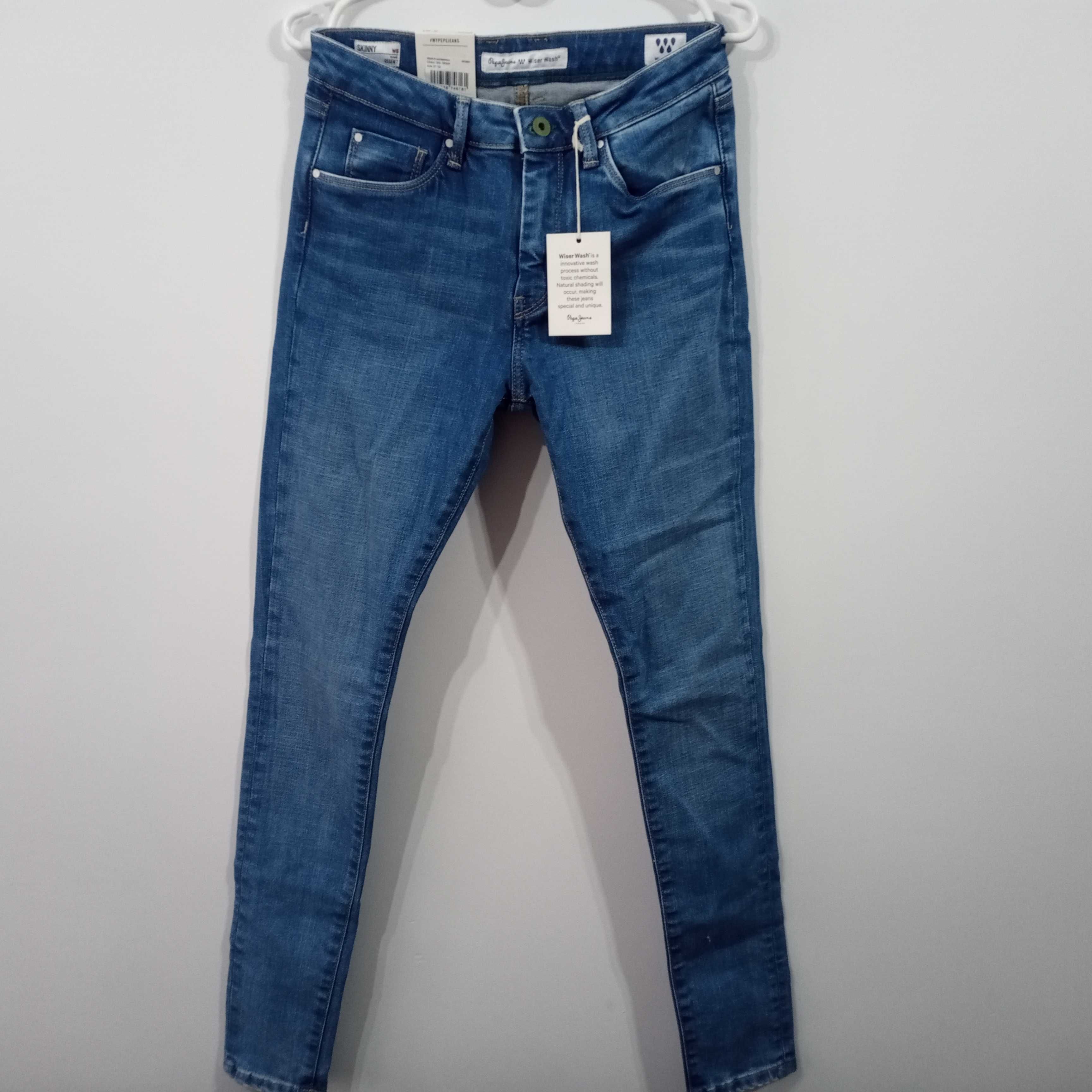 Pepe Jeans Skinny spodnie damskie rozmiar W27 L32