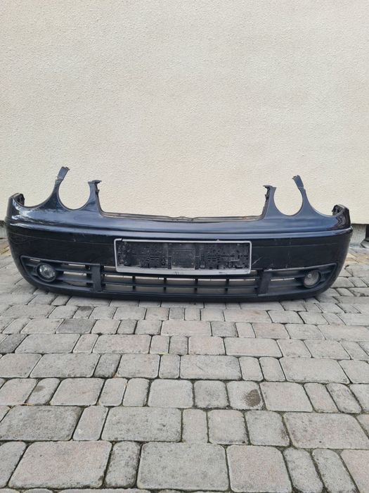 Передній бампер передний бампер VW Polo 9N Поло чорний