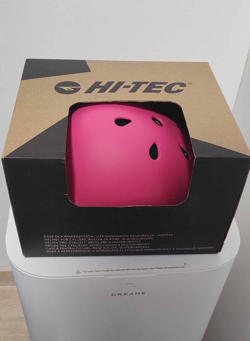 Kask rowerowy Hi-Tec dla dziewczynki rozm. M