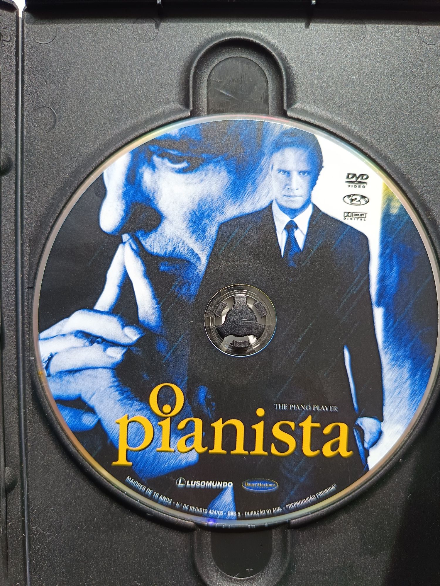 DVD o pianista.    .
