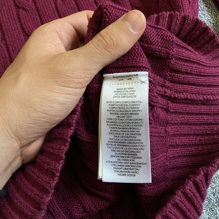 Светр жіночий від polo ralph lauren у пурпурному кольорі, ральф світер