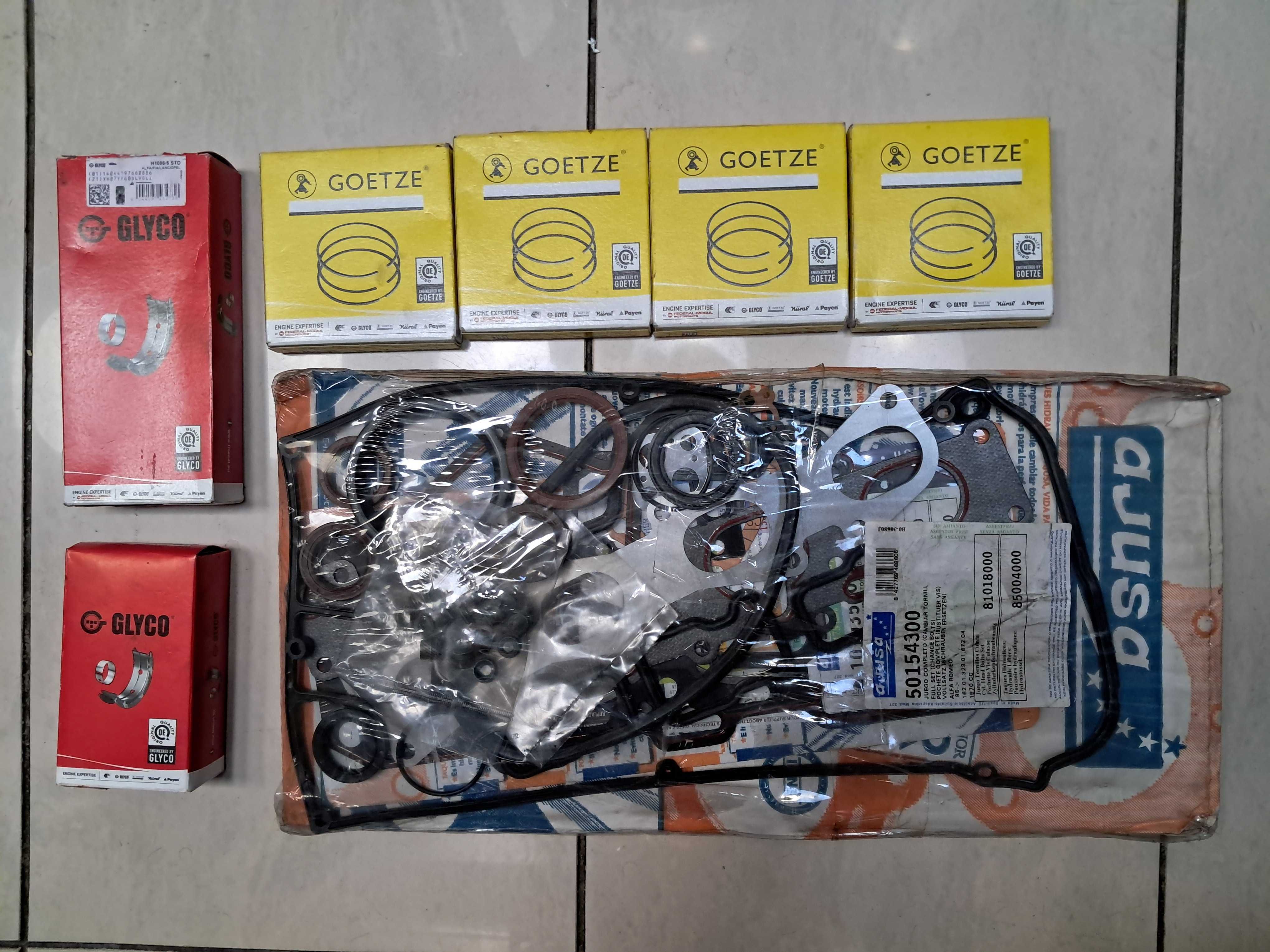 Peças motor 2.0 TS 16v Alfa Romeo