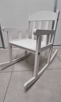 Krzesełko stylowe - bujane - białe IKEA POLECAM!!!