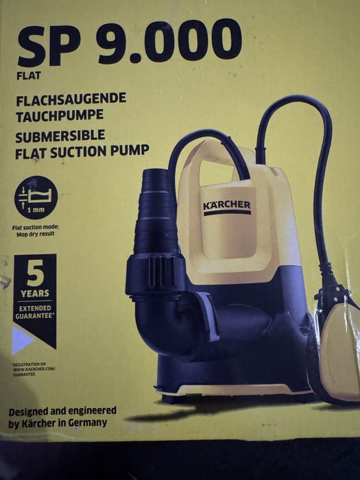 Bomba Submersível Kärcher SP 9000 Estado imaculado