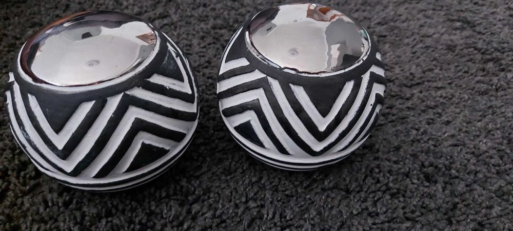 Decoração preta e branca