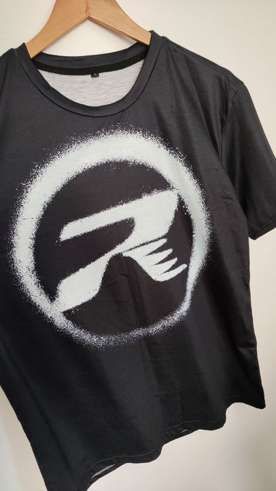 męska koszulka L czarna