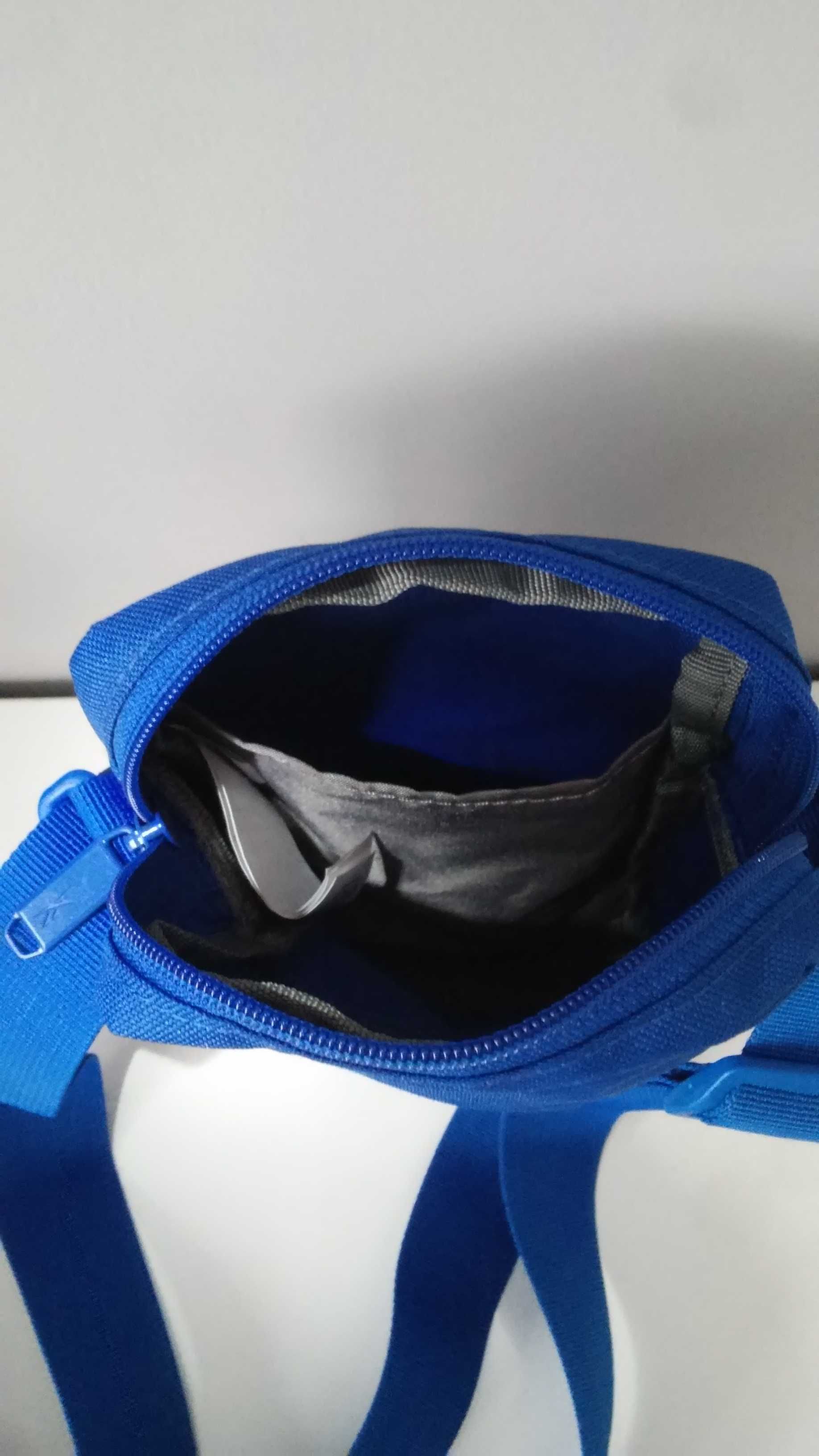 Torebka REEBOK listonoszka szaszetka na ramię niebieska NOWA poręczna