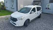 dacia dokker 5 osobowa fabryczny gaz FV23%