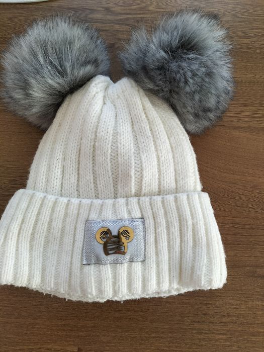Zimowa czapka dla dziewczynki