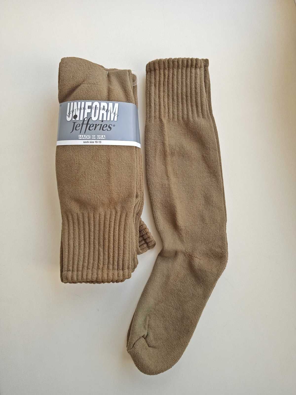 Набір 12 пар : Носки військові, шкарпетки Jefferies Socks. США. Нові