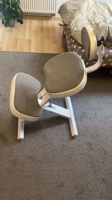Nowy Biało szary klękosiad krzesło ortopedyczne