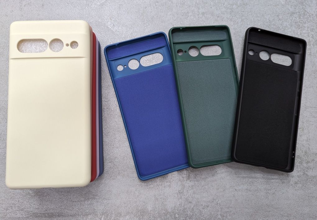 Чехол Софт Тач Google Pixel 7 Pro микрофибра все модели
