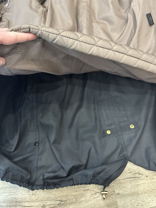 Парка с натуральной чернобуркой