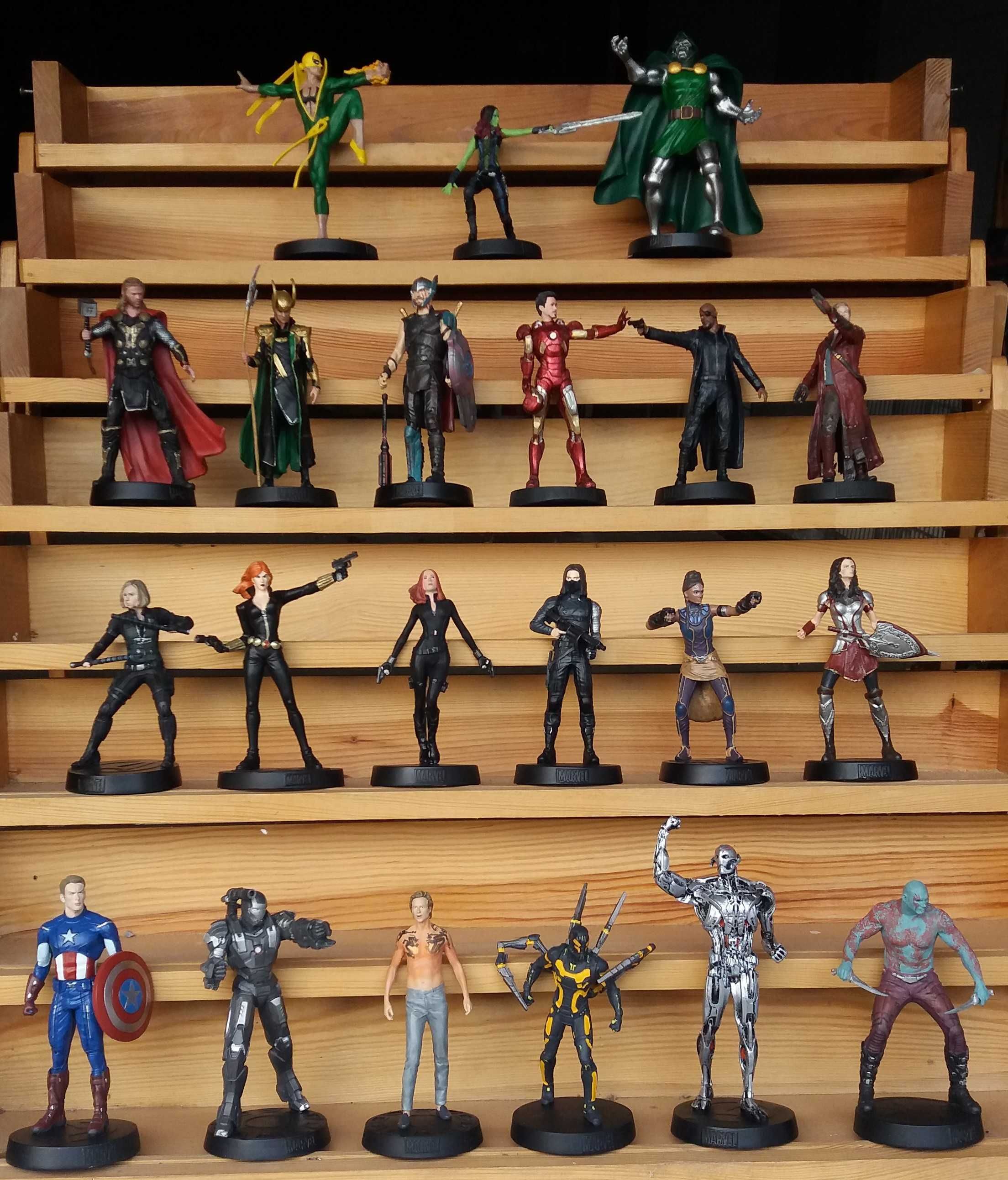 Figurki Marvel Movie DeAgostini - Eaglemoss  21 sztuk z mego Zbioru