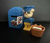 Lego Fabuland 3786 Bulldog Buzzy Carteiro
