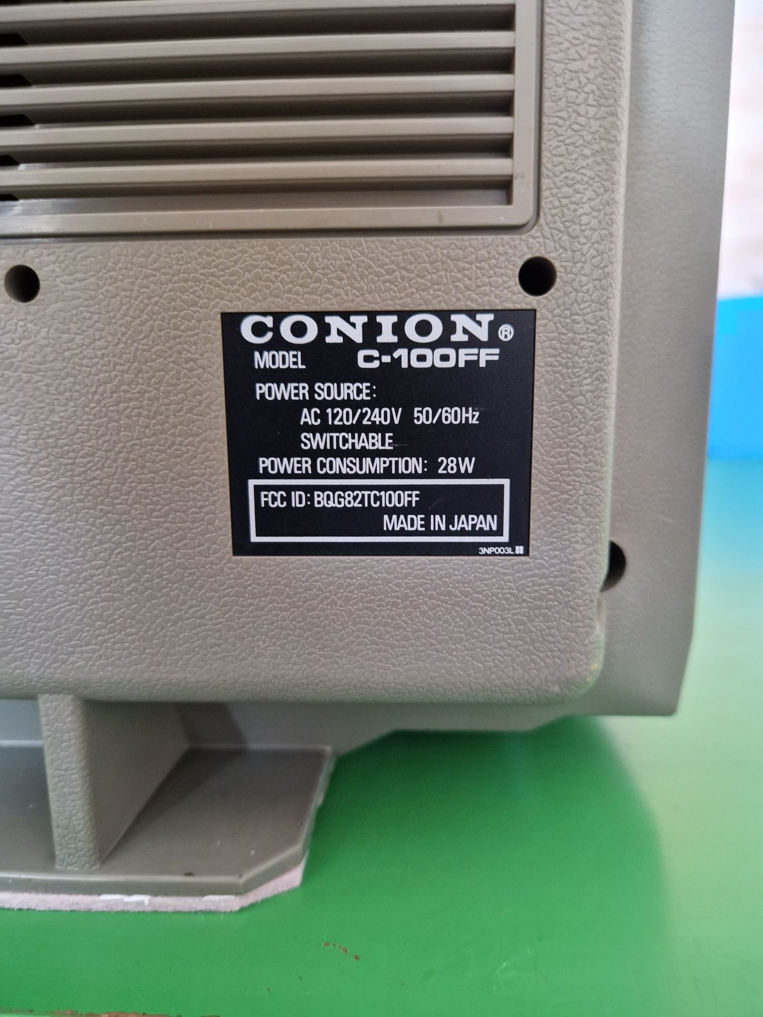 Boombox Conion C-100ff vintage