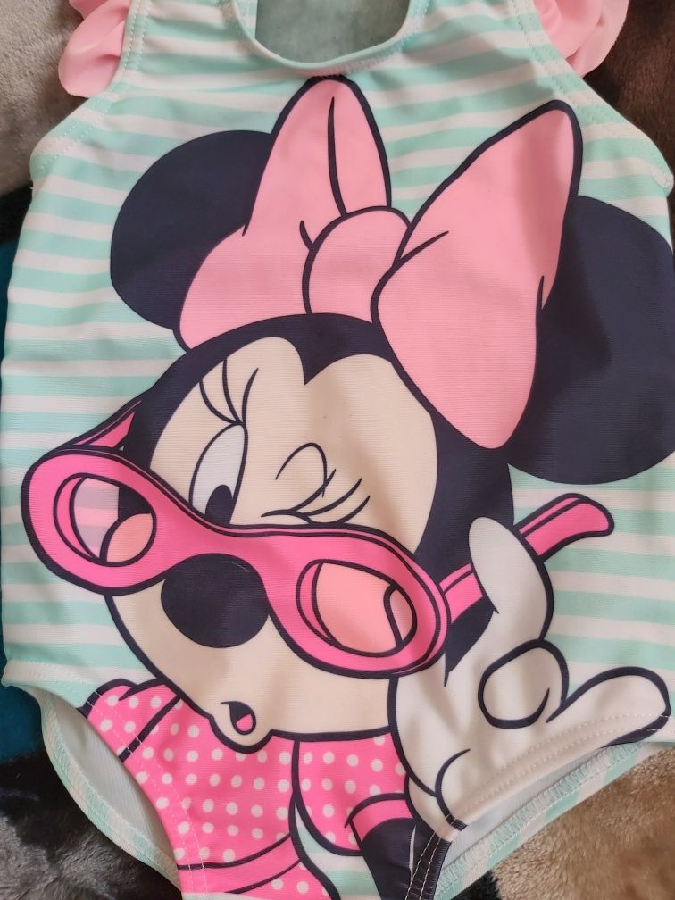 Strój kąpielowy Disney Baby R.74-80 7m 8m 9m 10m 11m 12m Myszka Minnie