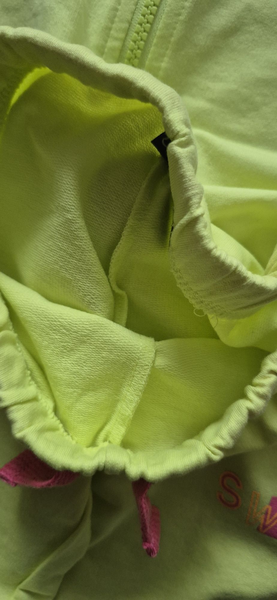 Dres 110/116 4-6 lat neon
