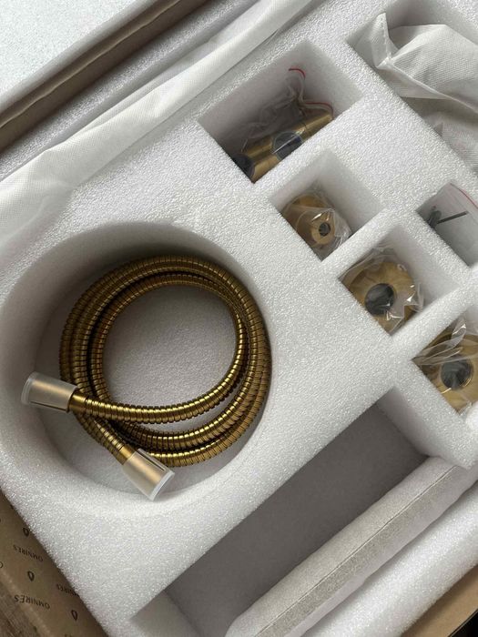 Omnires kolumna prysznicowa Y1244MGLB zloty szczotkowany