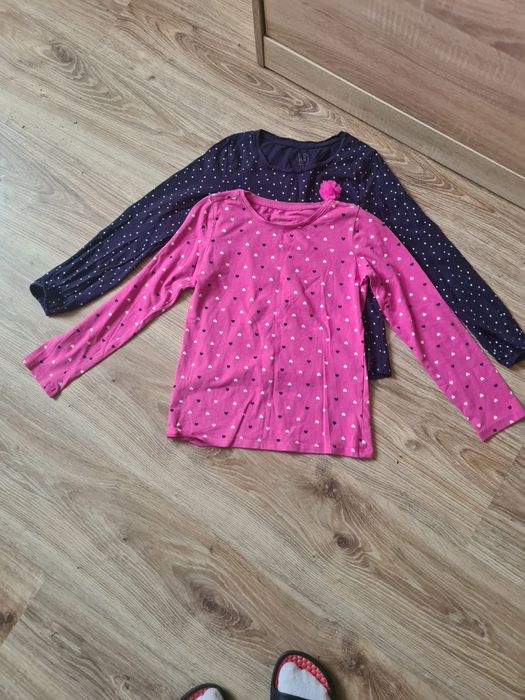 Dwie bluzeczki z firmy COOLCLUB rozmiar 134