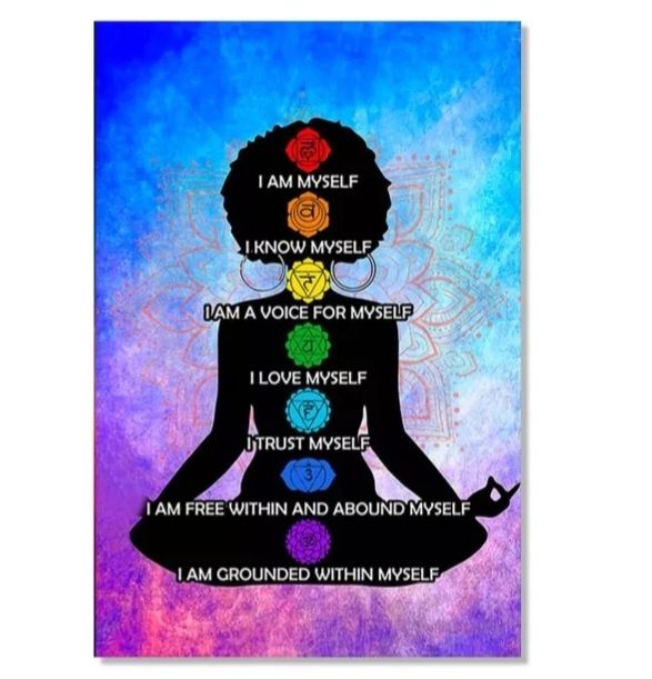 Plakat poster yoga medytacja 40x30 cm