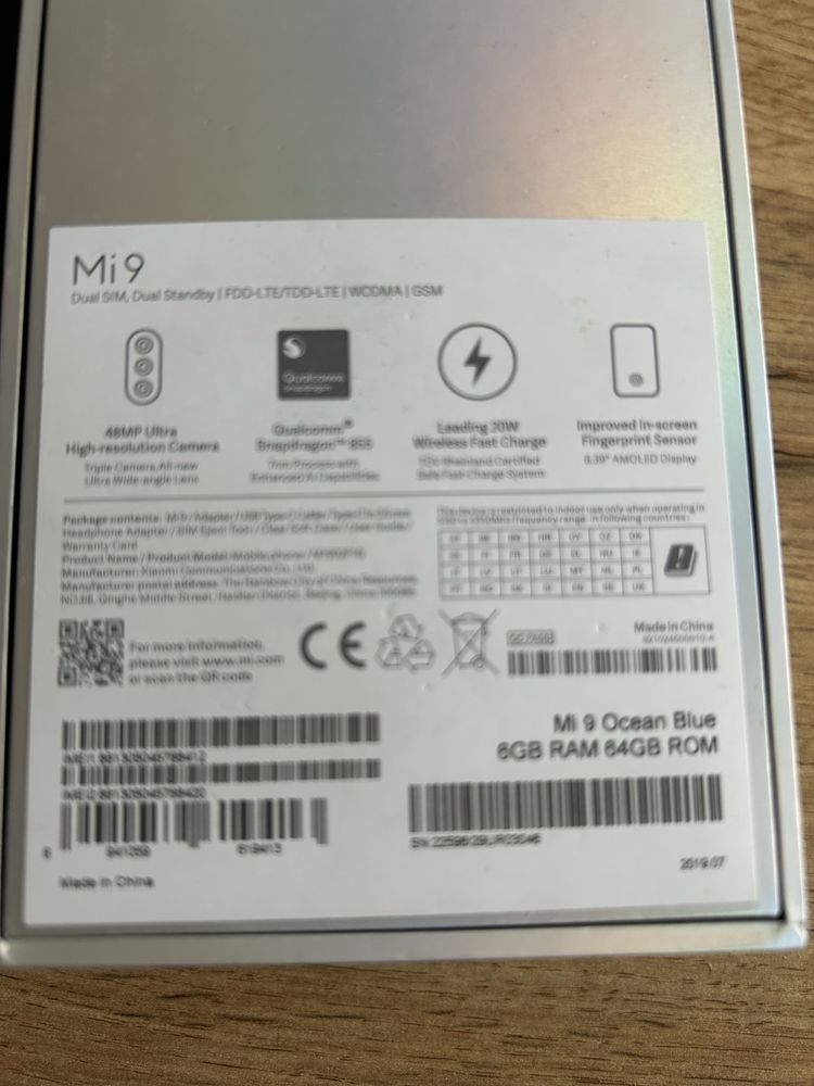 Telefon Mi 9 64 Gb