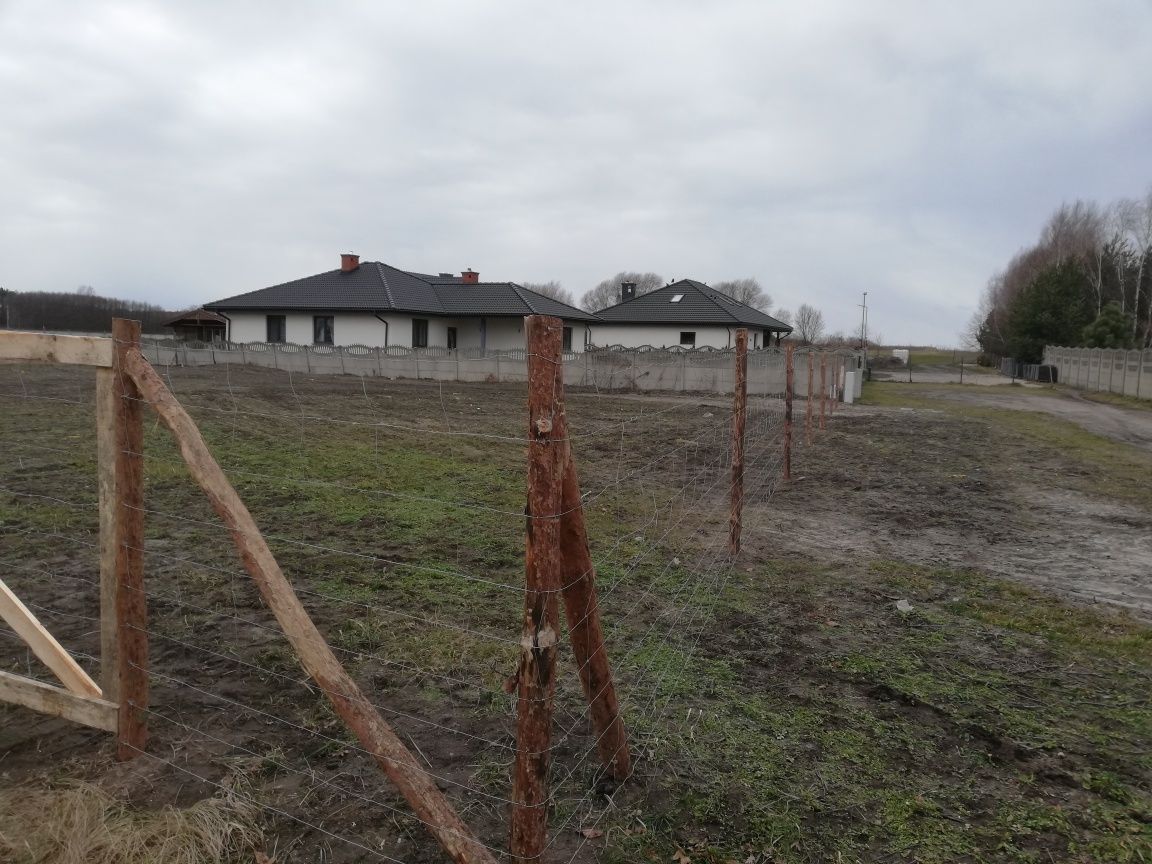 Ogrodzenia tymczasowe siatka leśna stemple płoty bramy prowizoryczne