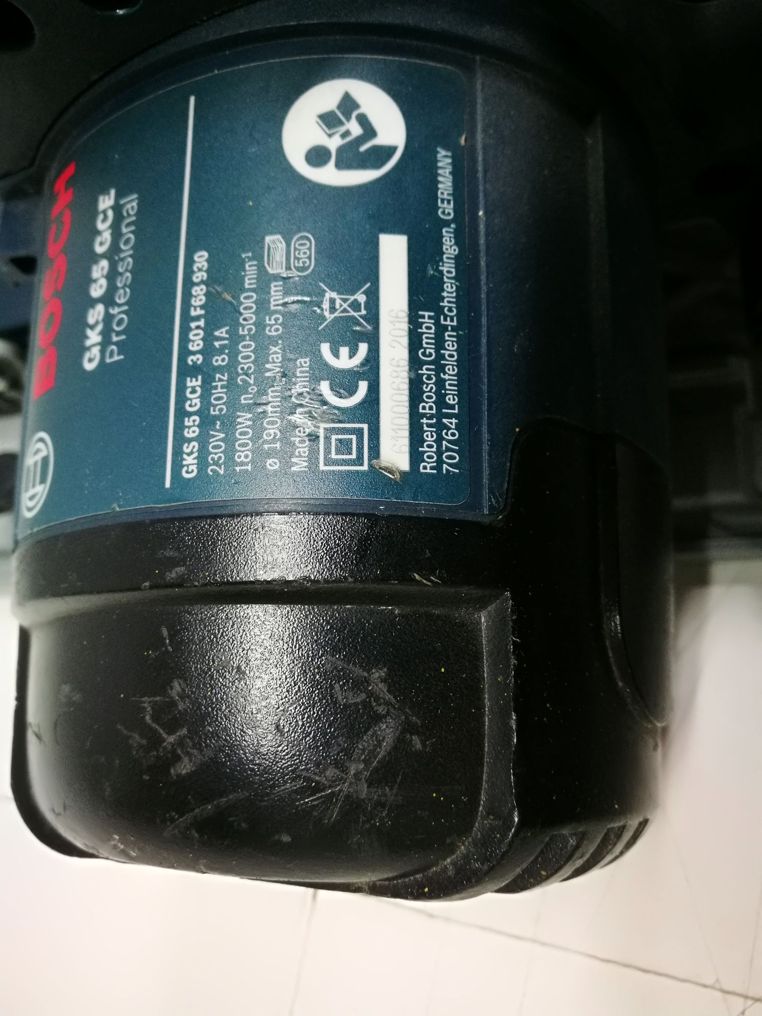 Piła ręczna BOSCH GKS 65 GCE