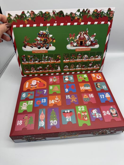 Адвент календар з конструктором лего на 24 дні