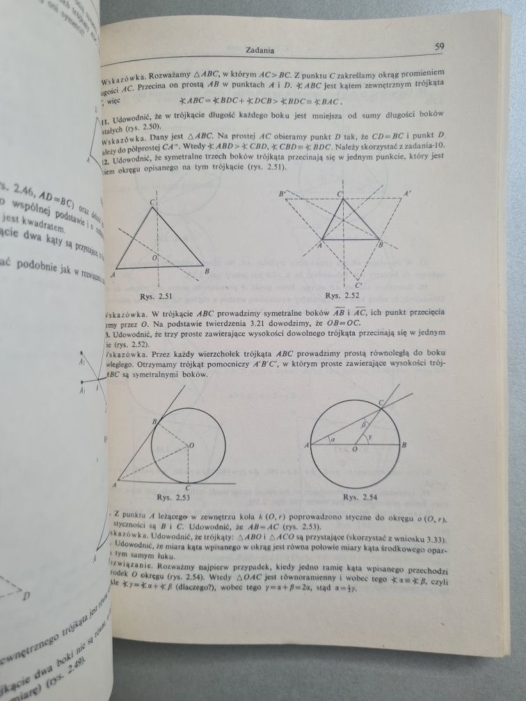 Kurs przygotowawczy z matematyki na wyższe uczelnie - Geometria