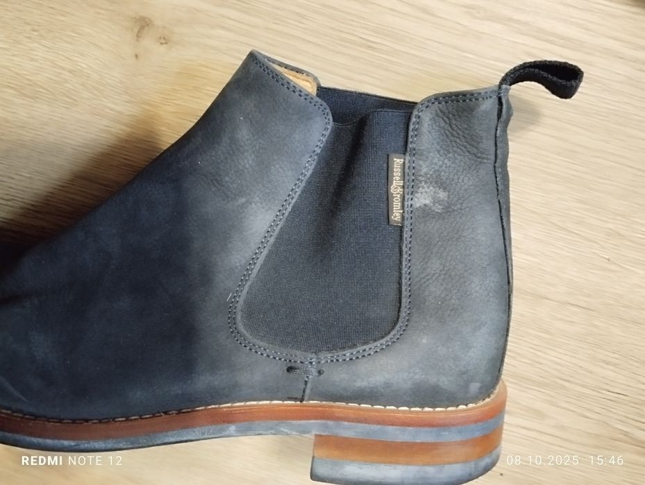 Чоловічі шкіряні черевики Russell & Bromley р.42