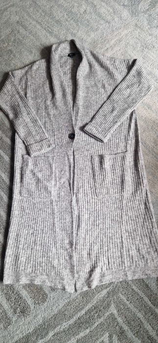 Sweter kardigan SOLAR  36 s z wełną nowy bez metki
