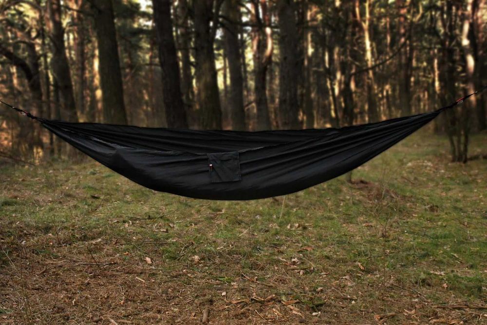 Hamak Ważka V2 Long Black Tigerwood