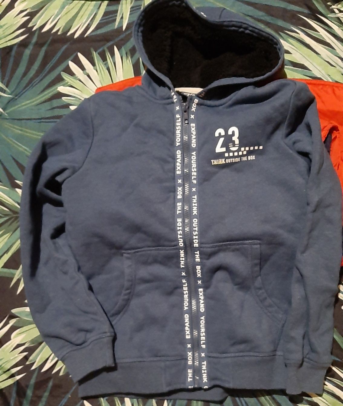 Zestaw kamizelka/ bezrękawnik i bluza ocieplana Alive roz. 146-152