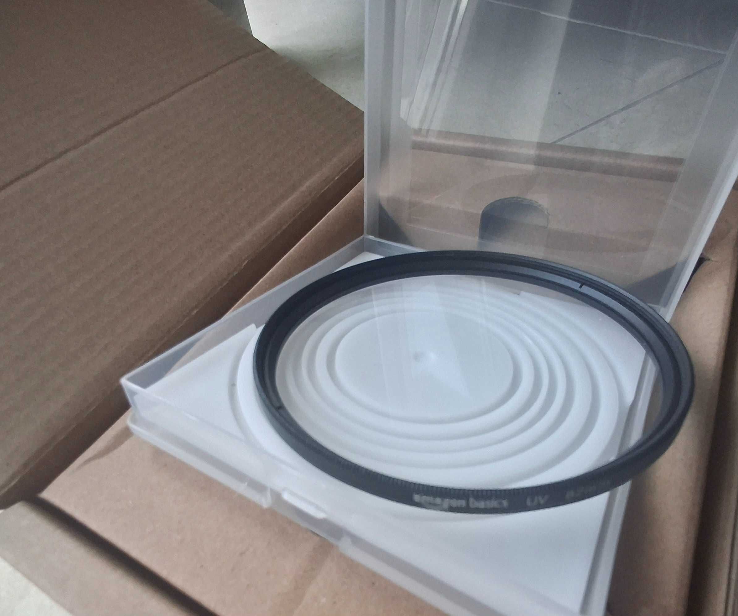 Filtro UV 82 mm amazon basics novo a estrear