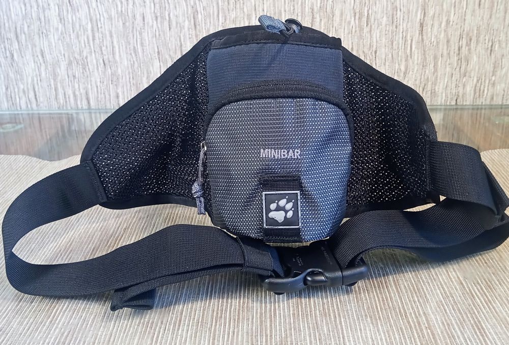 Saszetka na pas nerka Jack Wolfskin Minibar z miejscem na bidon