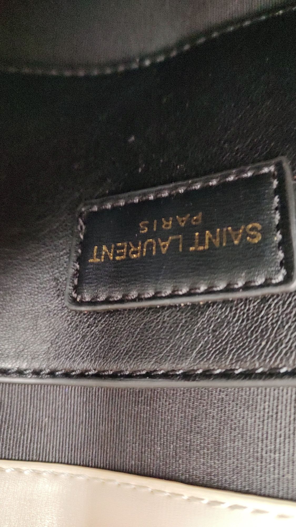Шкіра шкіряна кожа сумка Yves Saint Laurent