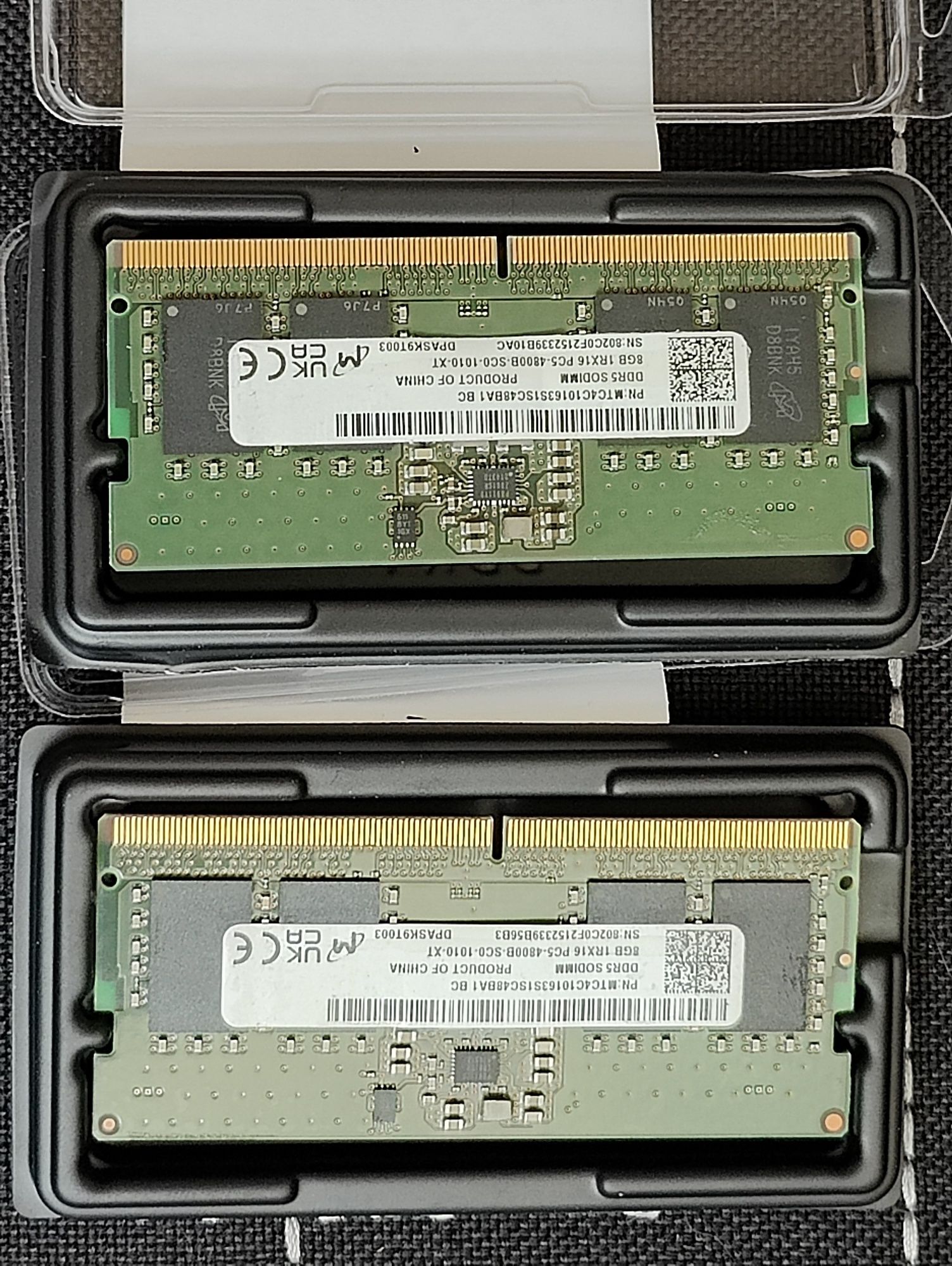 Оперативна память SoDimm DDR5 16 (2х8)ГБ