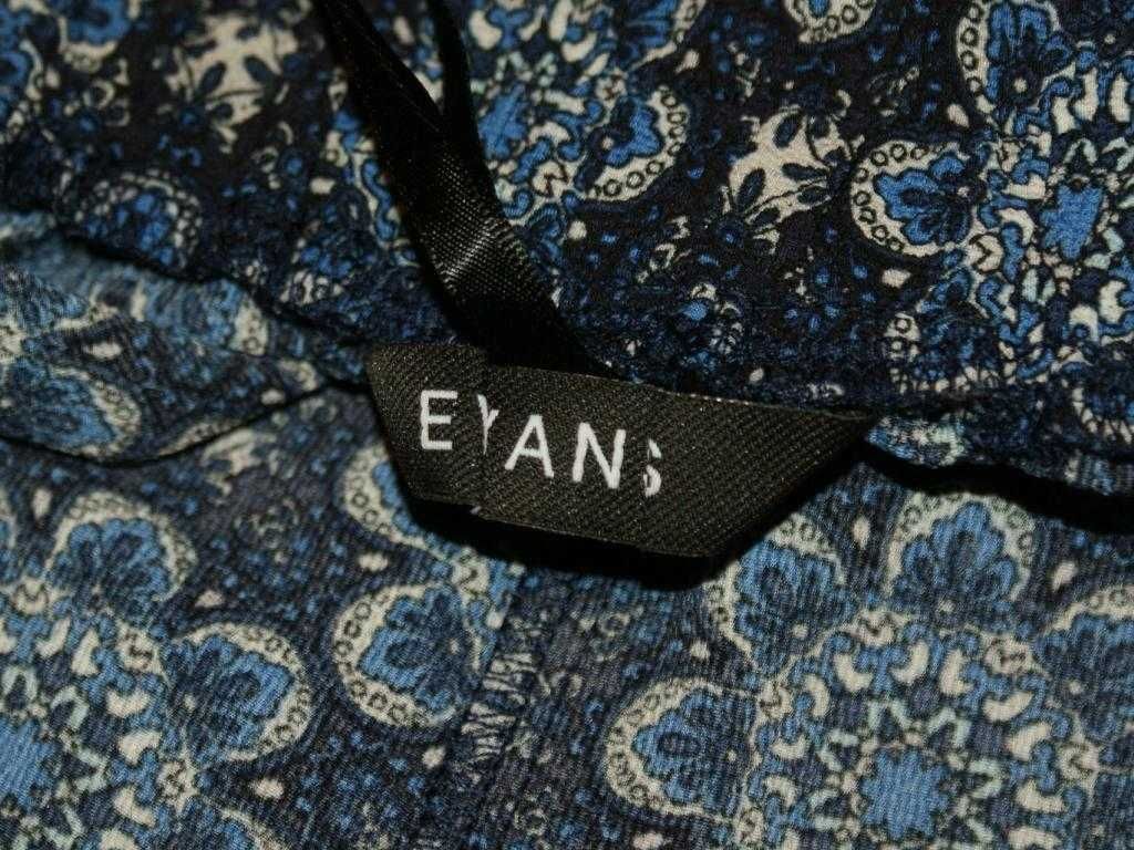 Evans proste luźne damskie spodnie boho luźne plus size 56 58