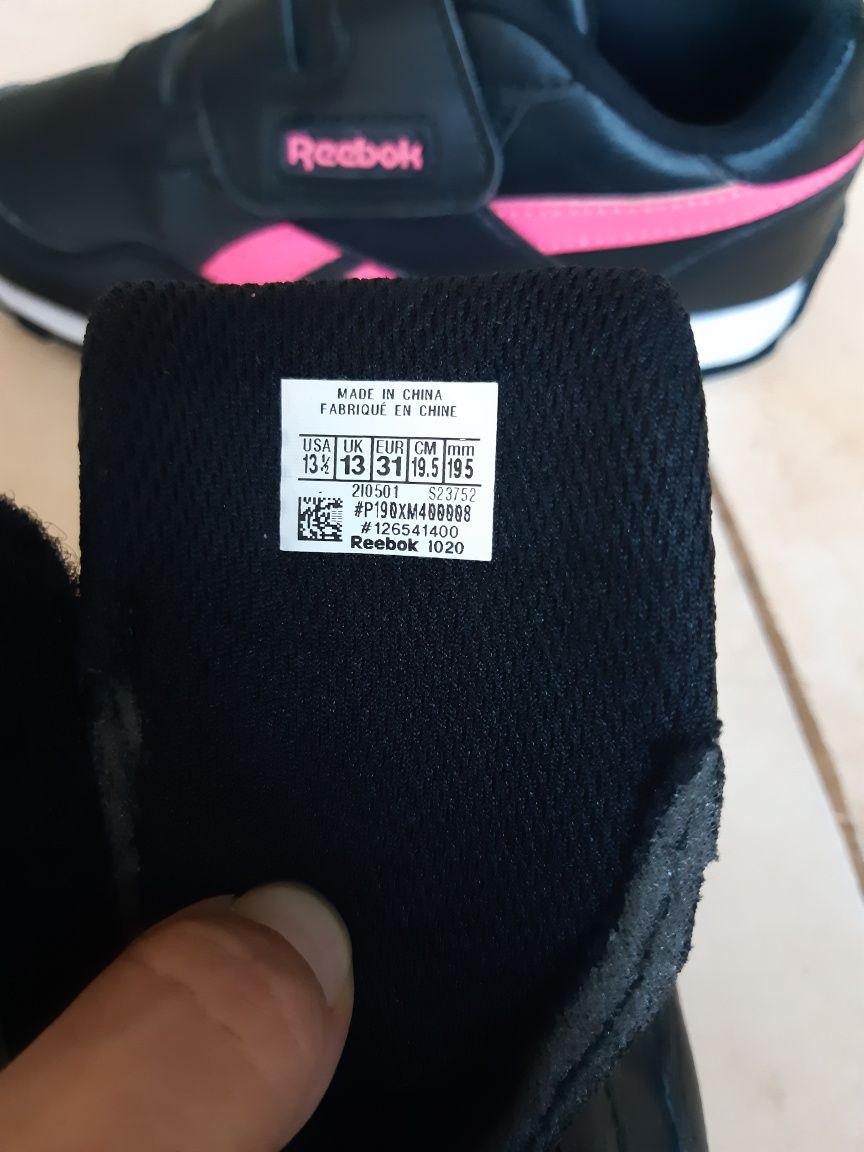 Кросовки reebok 31р