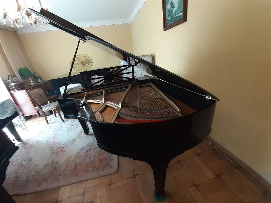 Fortepian czarny Neufeld - angielska mechanika.