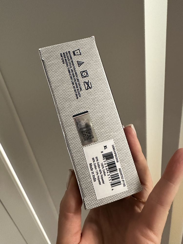Набір чоловічих плавок комплект трусів 5 шт us polo assn l xl л хл