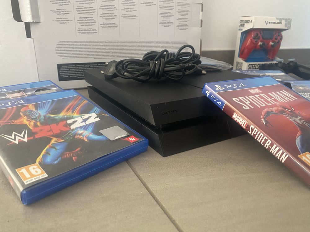 Konsola PlayStation 4 500 GB dysk SSD