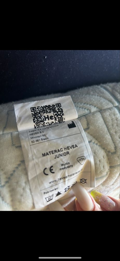 Materac 80x160x11cm